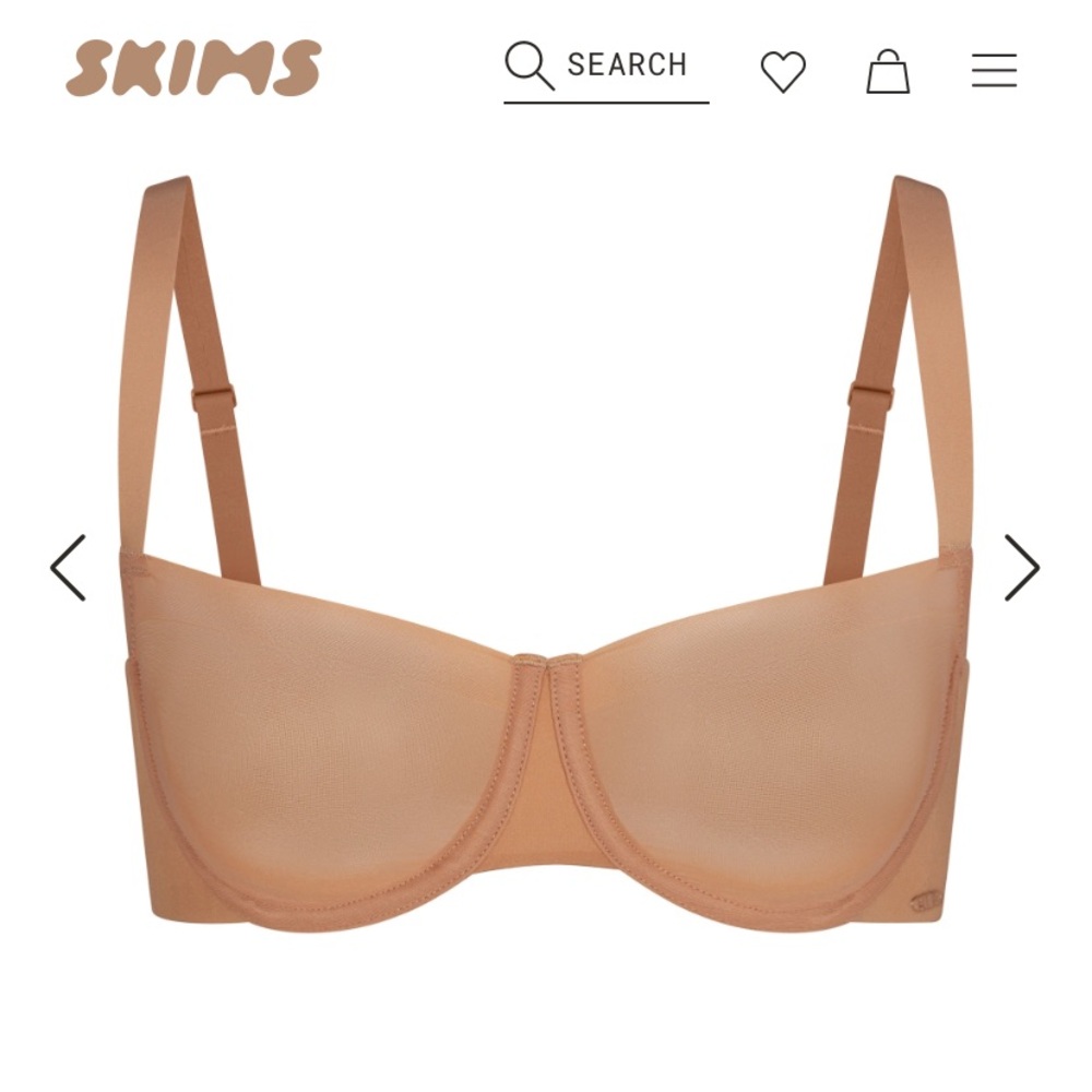 Skims No Show Balconette bra